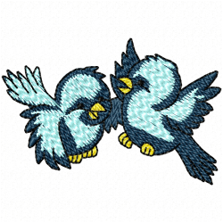 Small Birds Embroidery Design 6 Small Birds Embroidery Design 6